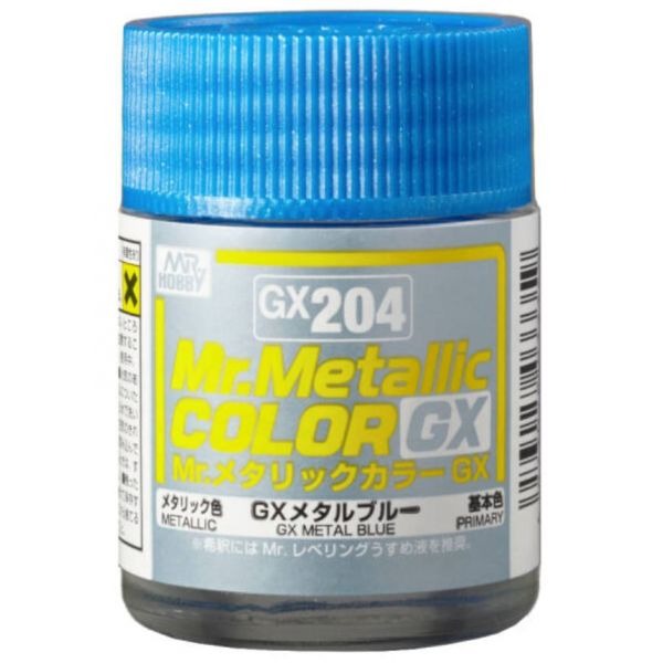 Mr Hobby Mr Metallic Color GX 18ml GX-204 Metal Blue