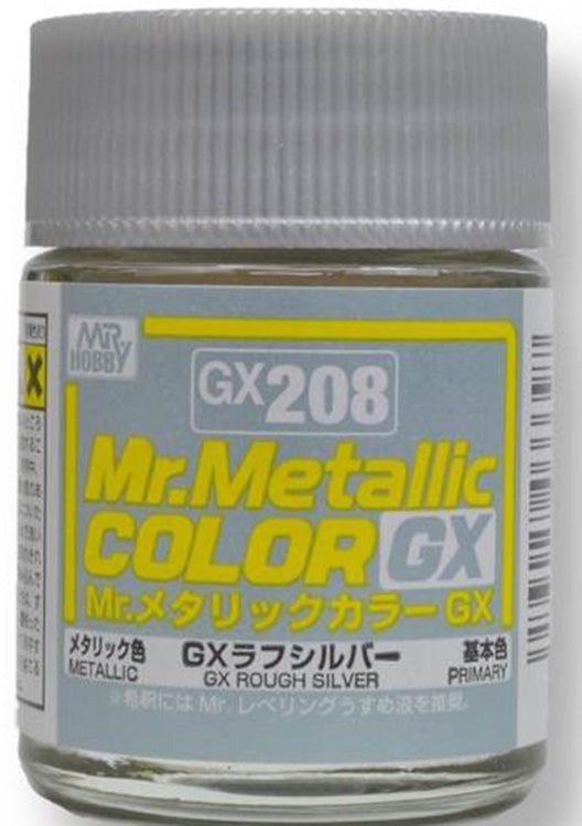 Mr Hobby Mr Metallic Color GX 18ml GX-208 Rough Silver