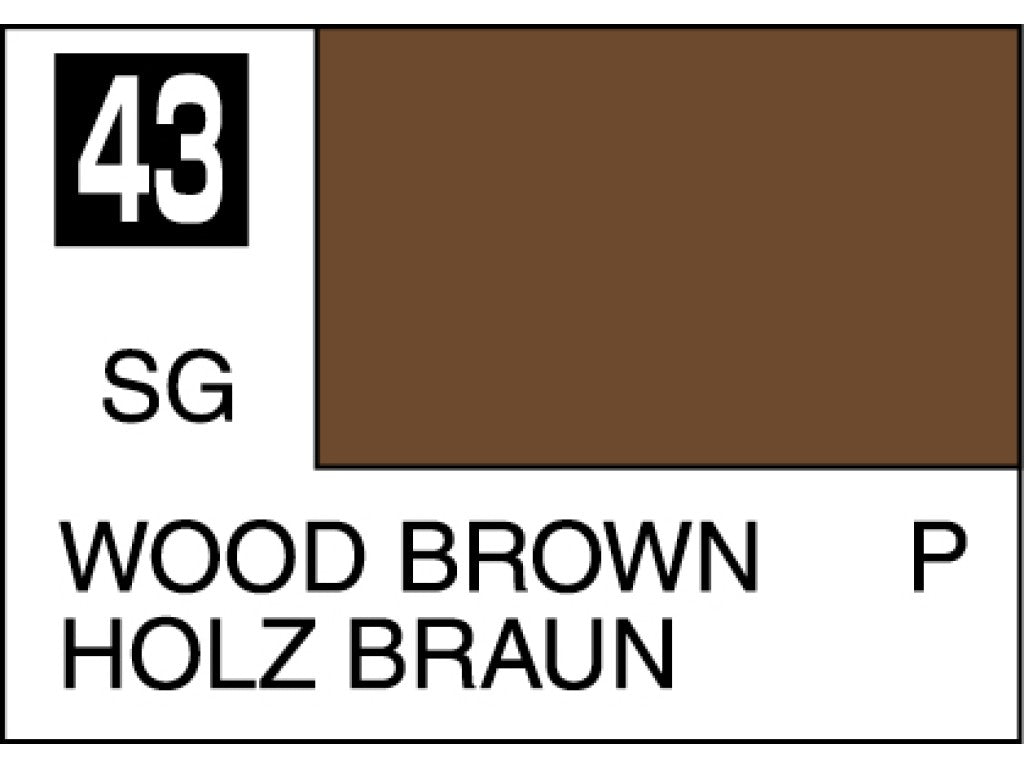 Mr Hobby Mr Color 10ml C-043 Wood Brown