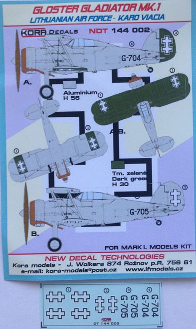 Gloster Gladiator Mk.I Lithuanian AF