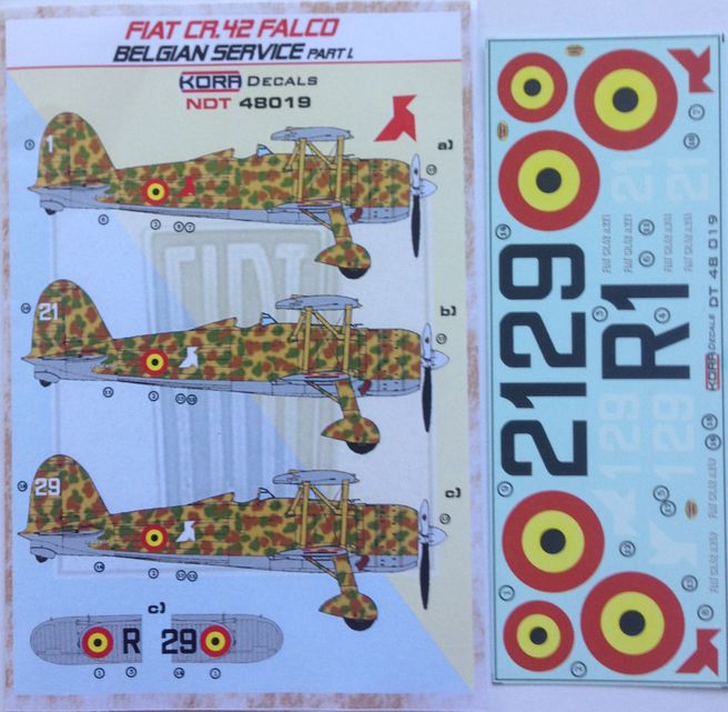 Fiat CR.42 Falco Belgium Part 1