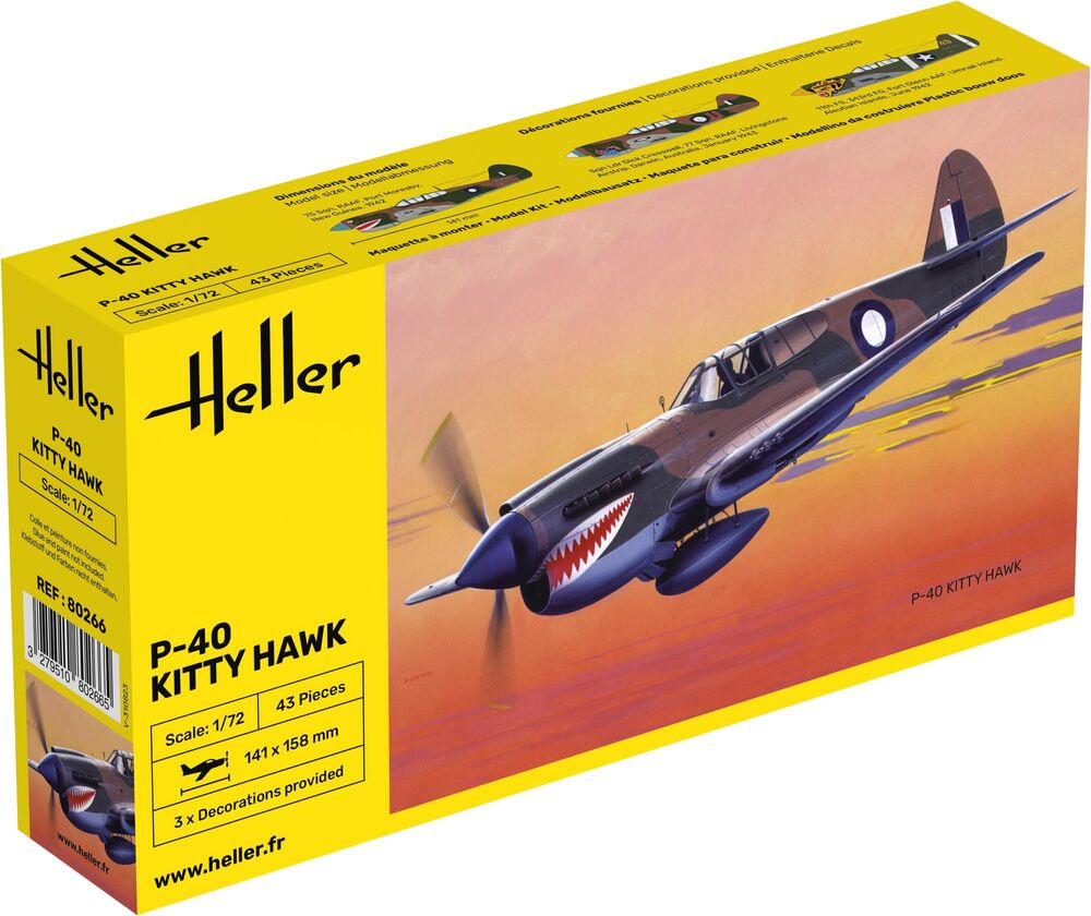 Heller 1:72 - P-40E Kittyhawk