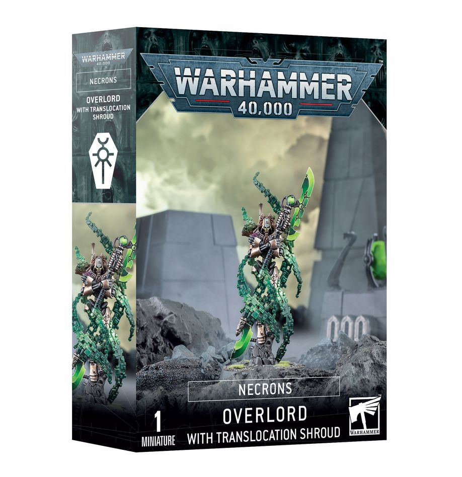 Warhammer Necrons: Overlord + Translocation Shroud 49-70