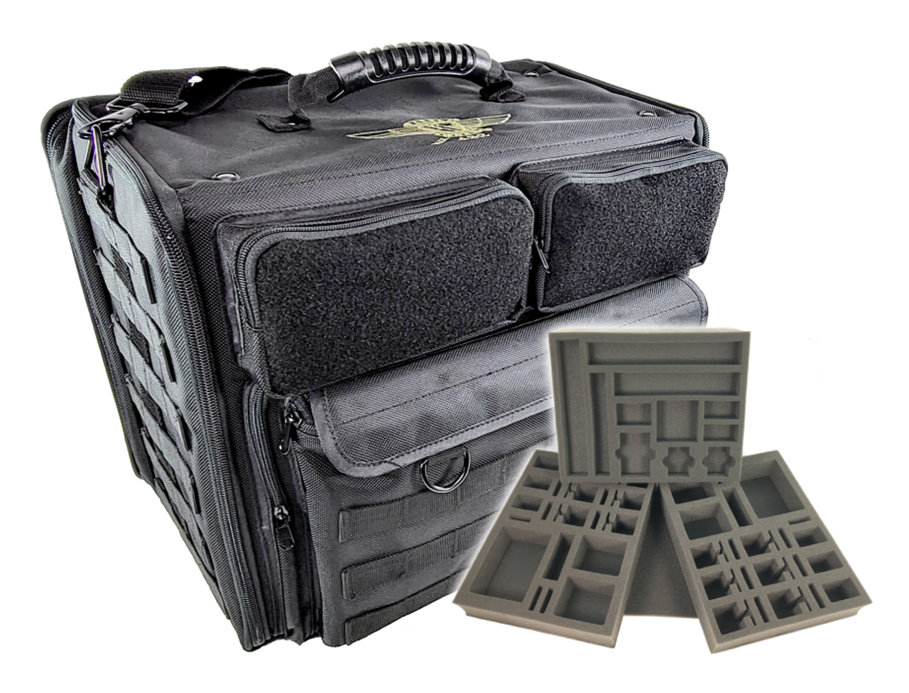 Battle Foam (432") P.A.C.K. 432 2.0 Molle Vertical Star Wars X-Wing Generic Load Out (Black) BF-BB432MB2-SWXGK