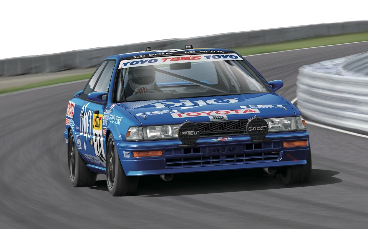 Nunu 1/24 Toyota Corolla Levin Ae92 24H Spa 1989 Nu24016