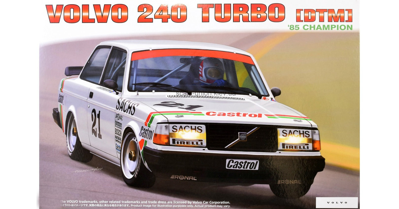Nunu 1/24 Volvo 240 Turbo [Dtm] 85 Champion Bx24027