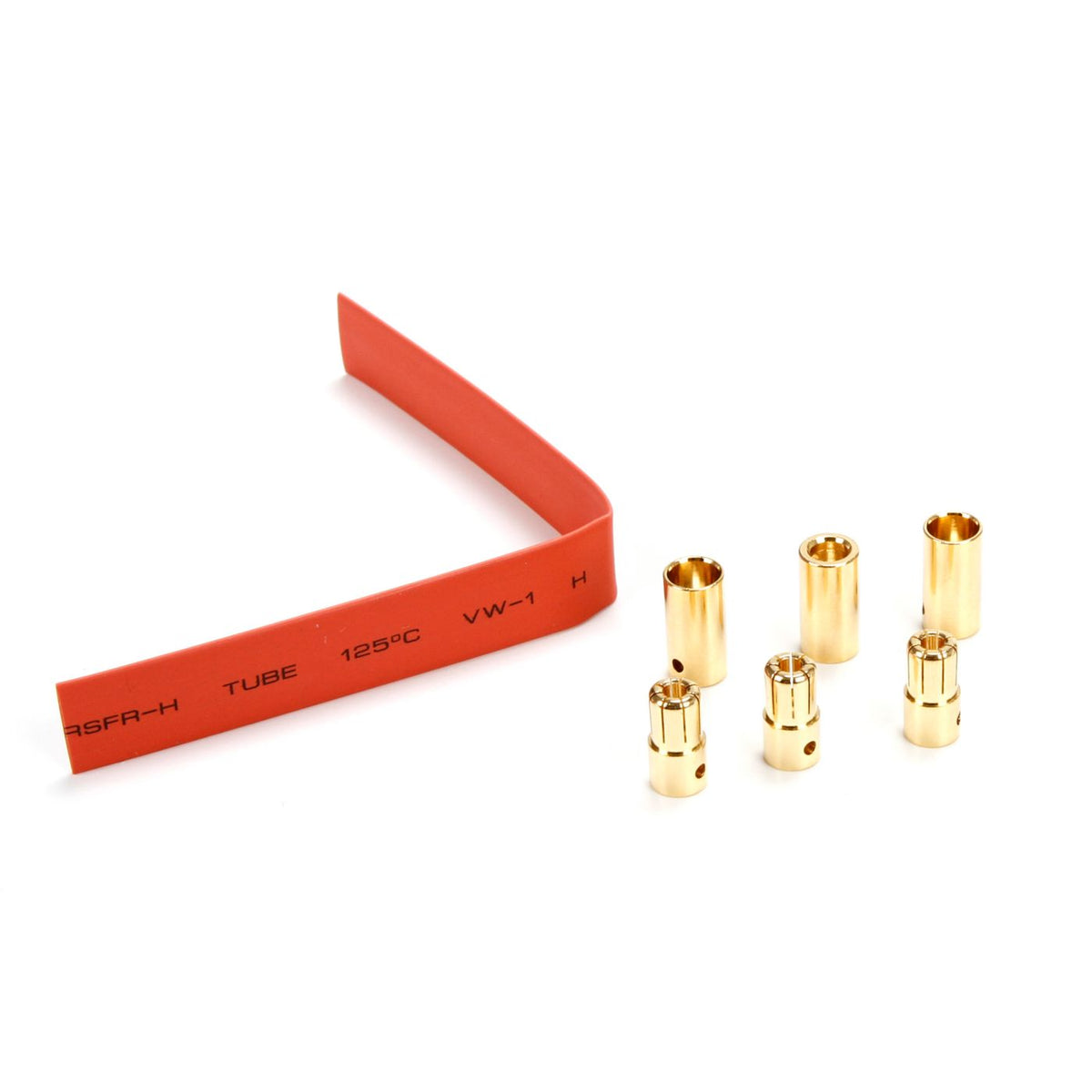 Gold Bullet Connector Set, 6.5mm (3)