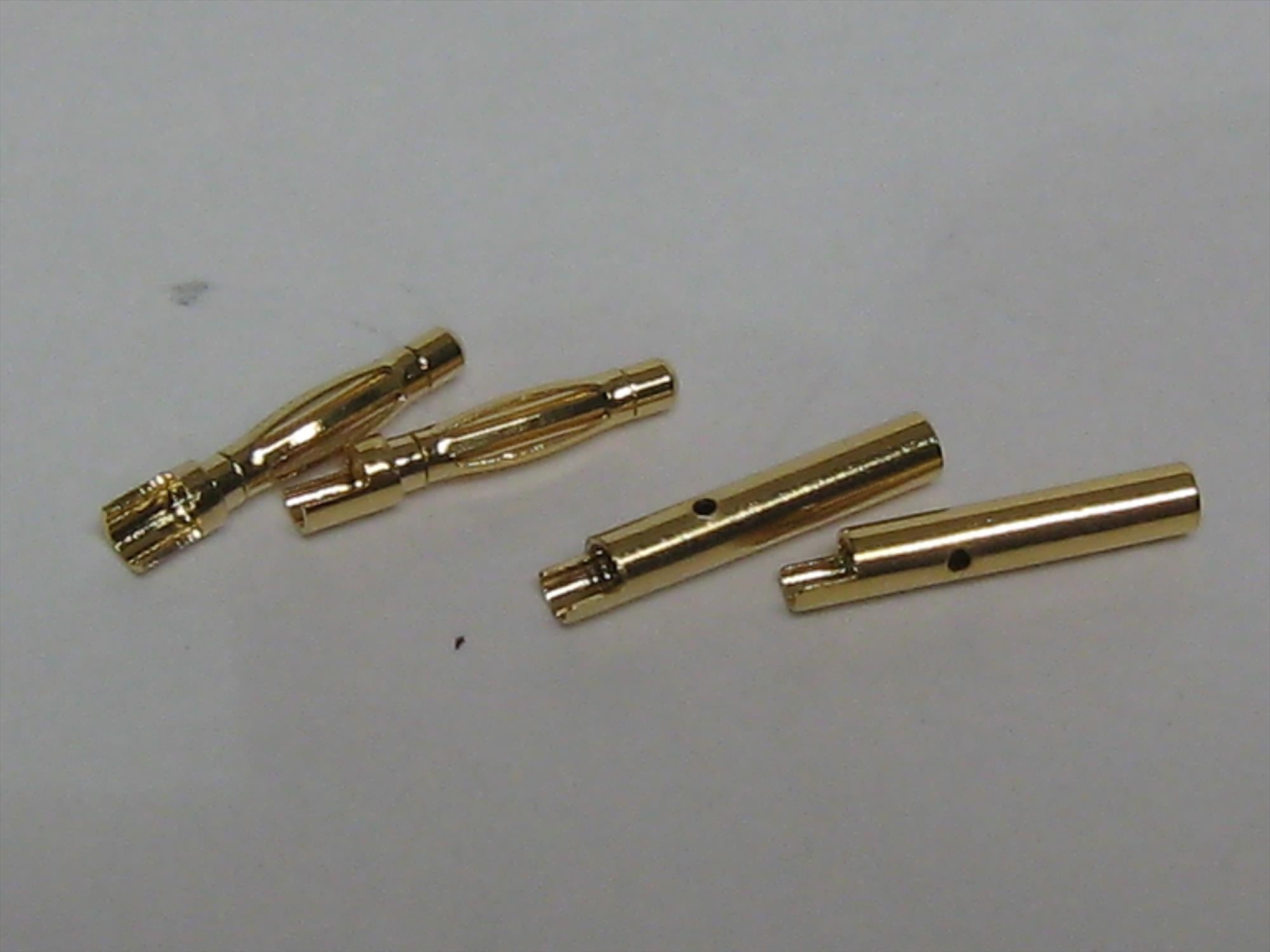 2.0mm Gold Connector Set 2prs