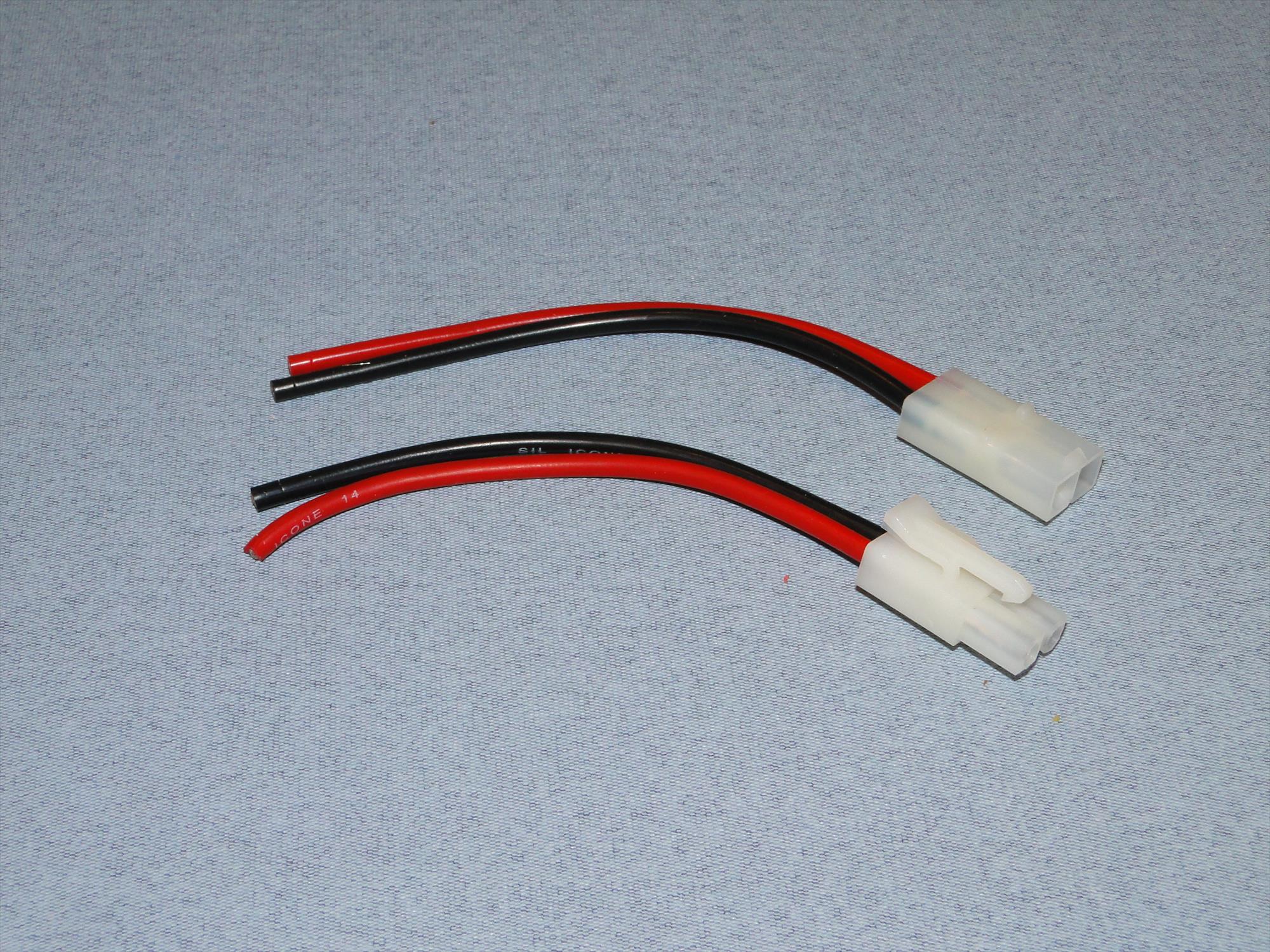 Tamiya Connector Set w/14AWG Sil.Le