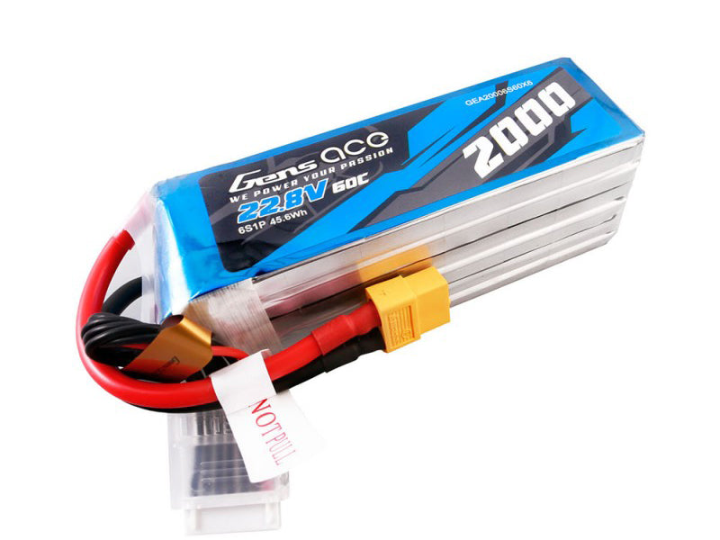 Li-Po HV 6S 22.8V 2000mAh 60C with XT60