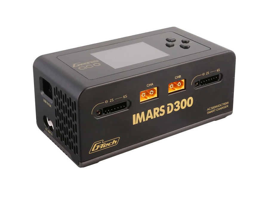 Gens Ace iMars D300 G-Tech Smart AC/DC Charger O-GAC300DUALGT