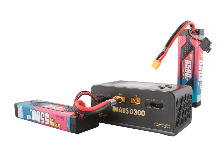 Gens Ace iMars D300 G-Tech Smart AC/DC Charger O-GAC300DUALGT