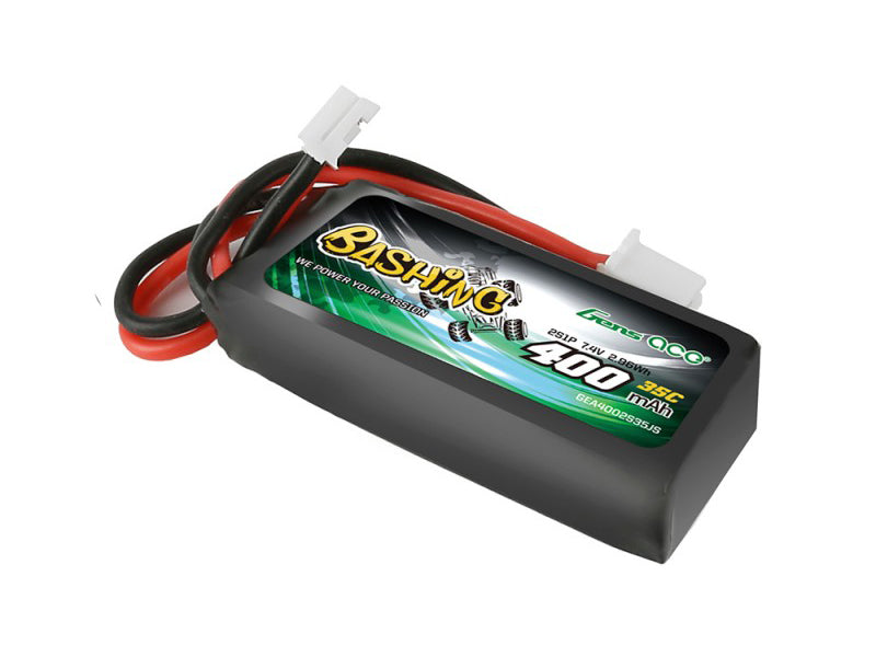 Li-Po Car 2S 7.4V 400mAh 35C with JST (SCX24)