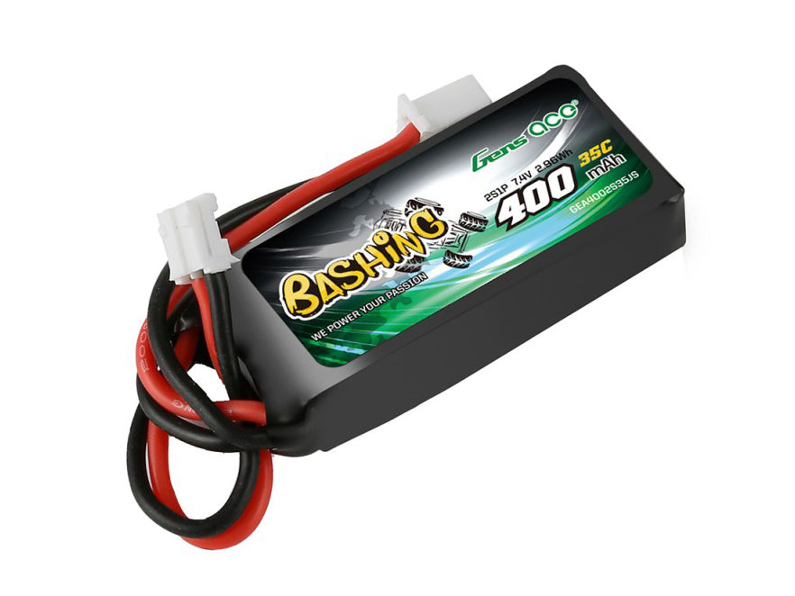 Li-Po Car 2S 7.4V 400mAh 35C with JST (SCX24)