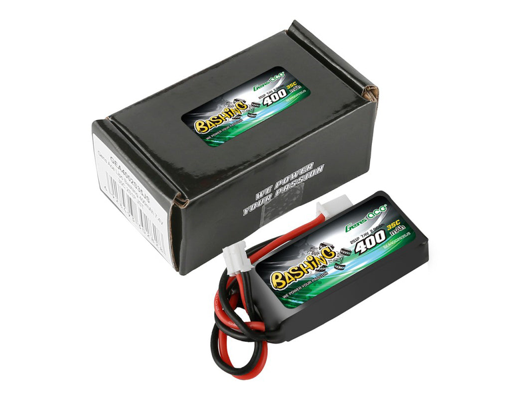 Li-Po Car 2S 7.4V 400mAh 35C with JST (SCX24)