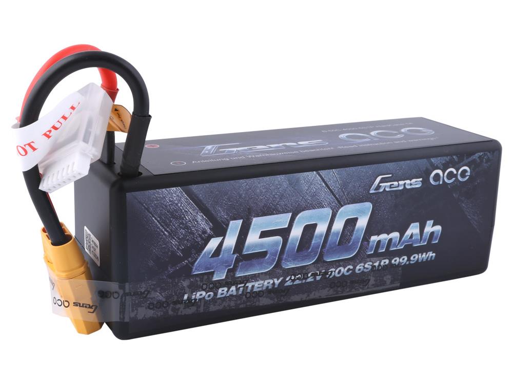 Li-Po Car Hard Case 6S 22.2V 4500mAh 60C with XT90