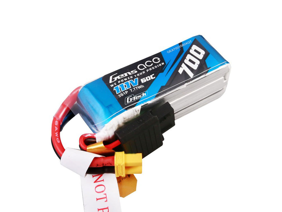 Li-Po G-Tech 3S 11.1V 700mAh 60C with XT30