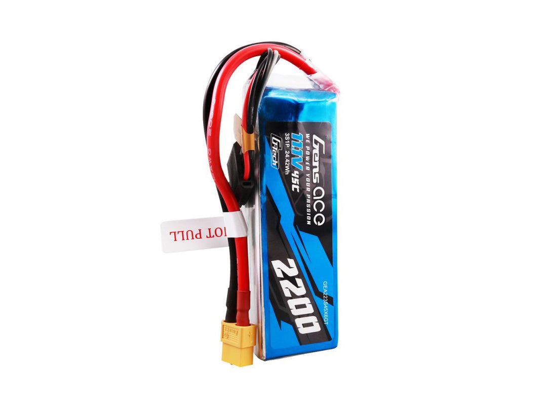 Li-Po G-Tech 3S 11.1V 2200mAh 45C with XT60