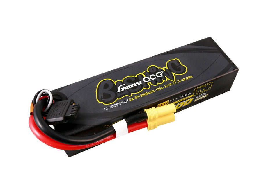 Li-Po Car G-Tech 3S 11.1V 8000mAh 100C Bashing with EC5