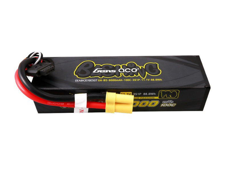 Li-Po Car G-Tech 3S 11.1V 8000mAh 100C Bashing with EC5