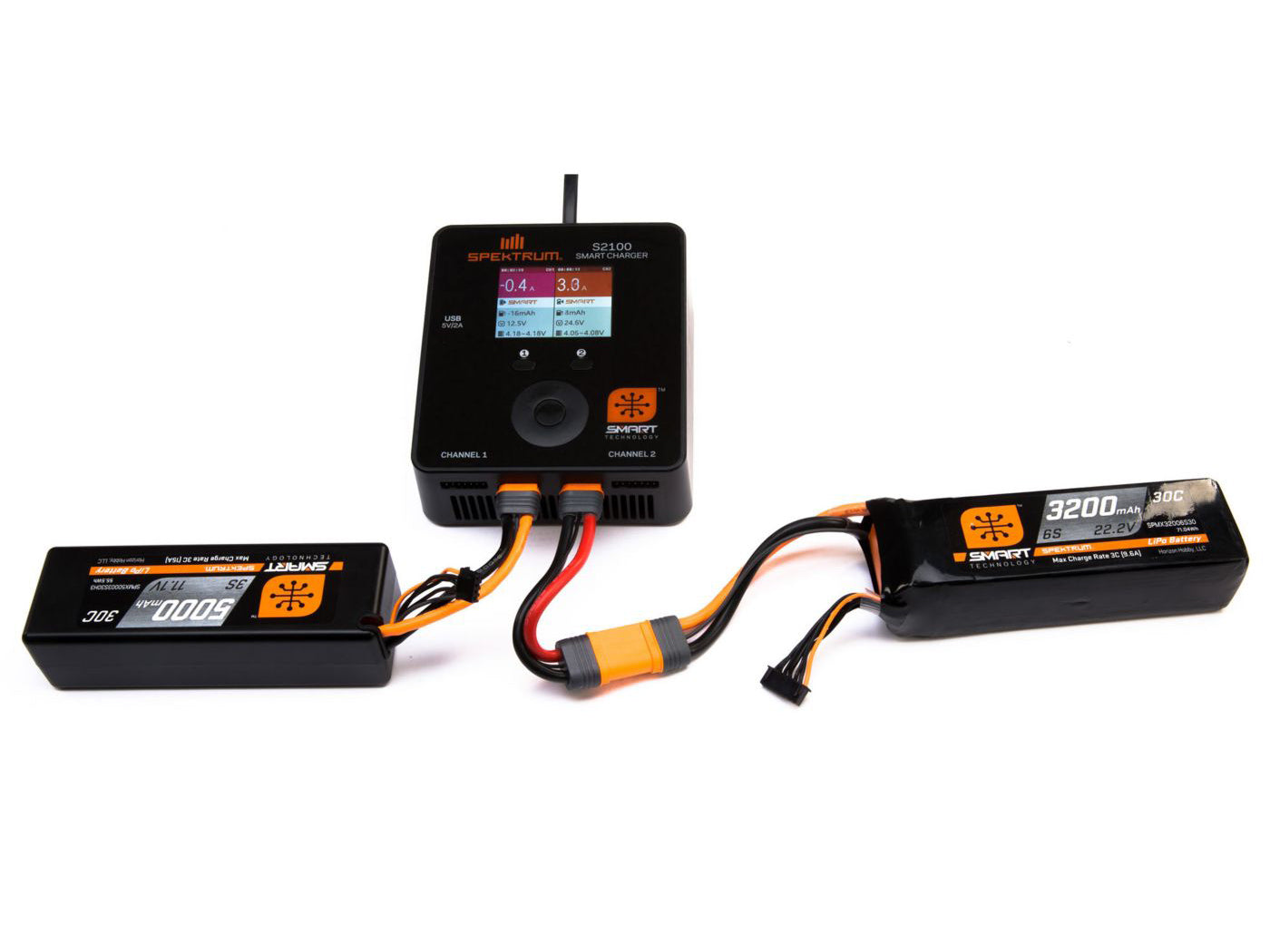 2200mah 4S 14.8V Smart LiPo 30C; IC3