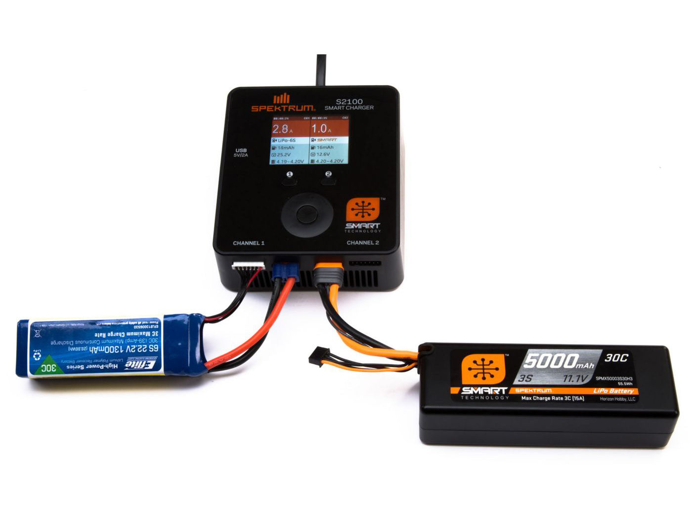 2200mah 4S 14.8V Smart LiPo 30C; IC3