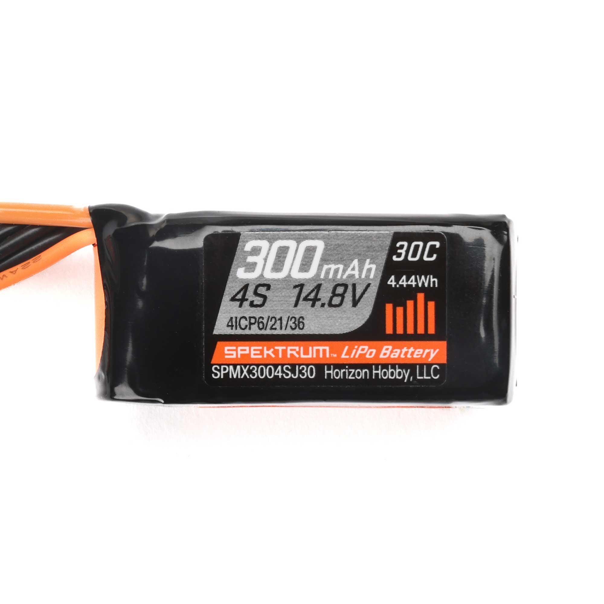 4S 14.8V 300mAh 30C LiPo Battery JST