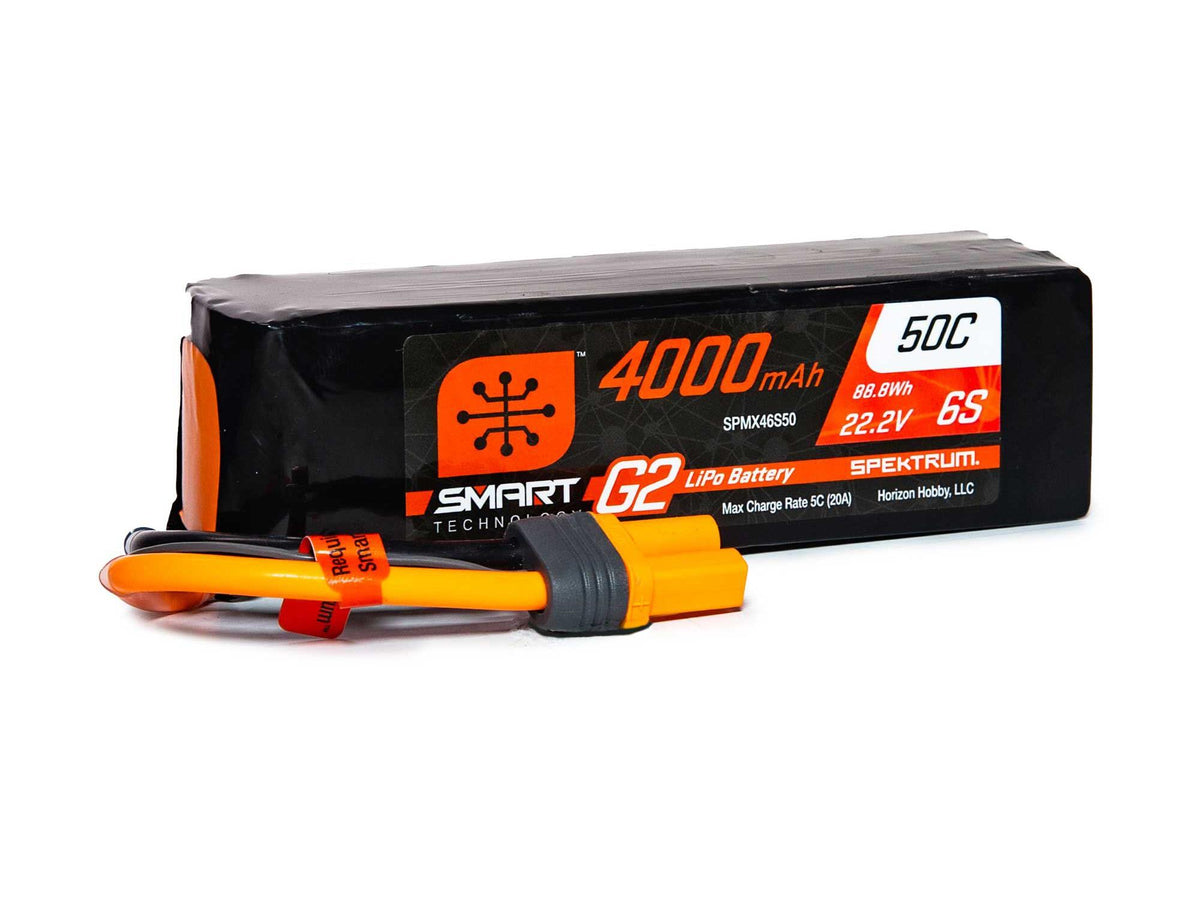 4000mAh 6S 22.2V SMART G2 50C IC5