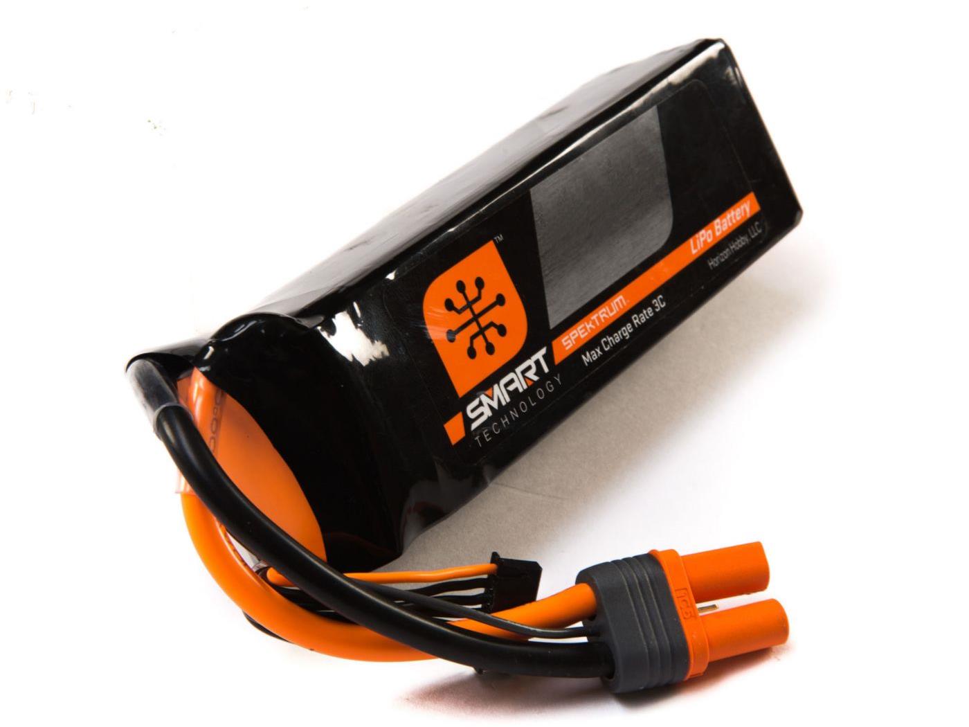 5000mah 6S 22.2V Smart LiPo 30C; IC5