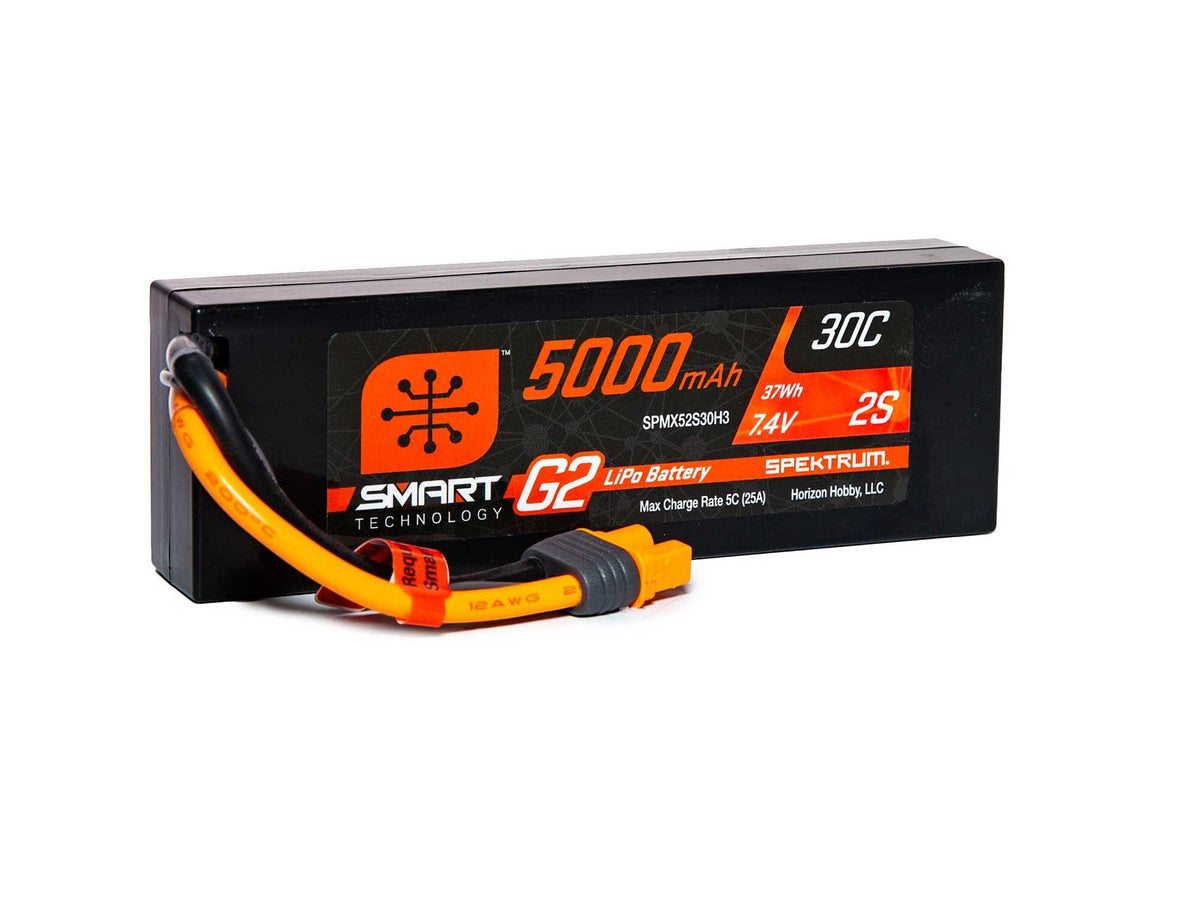 5000mAh 2S 7.4V SMART G2 30C IC3