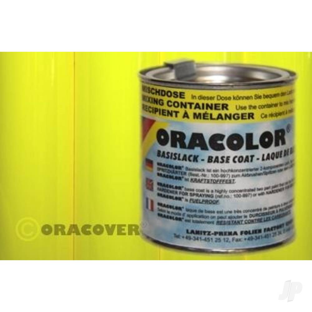 Oracover ORACOLOR Fluorescent Yellow (160ml) ORA121-031 Main