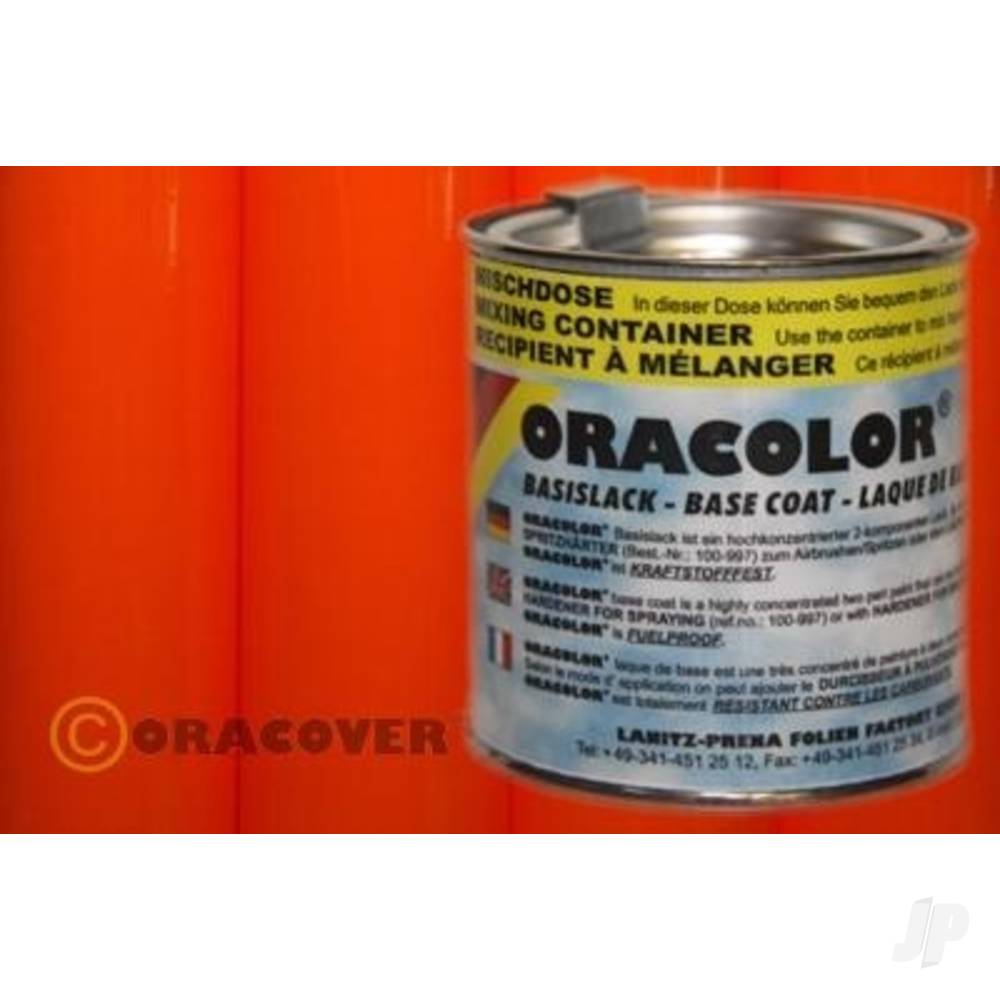 Oracover ORACOLOR Fluorescent Orange (160ml) ORA121-064 Main