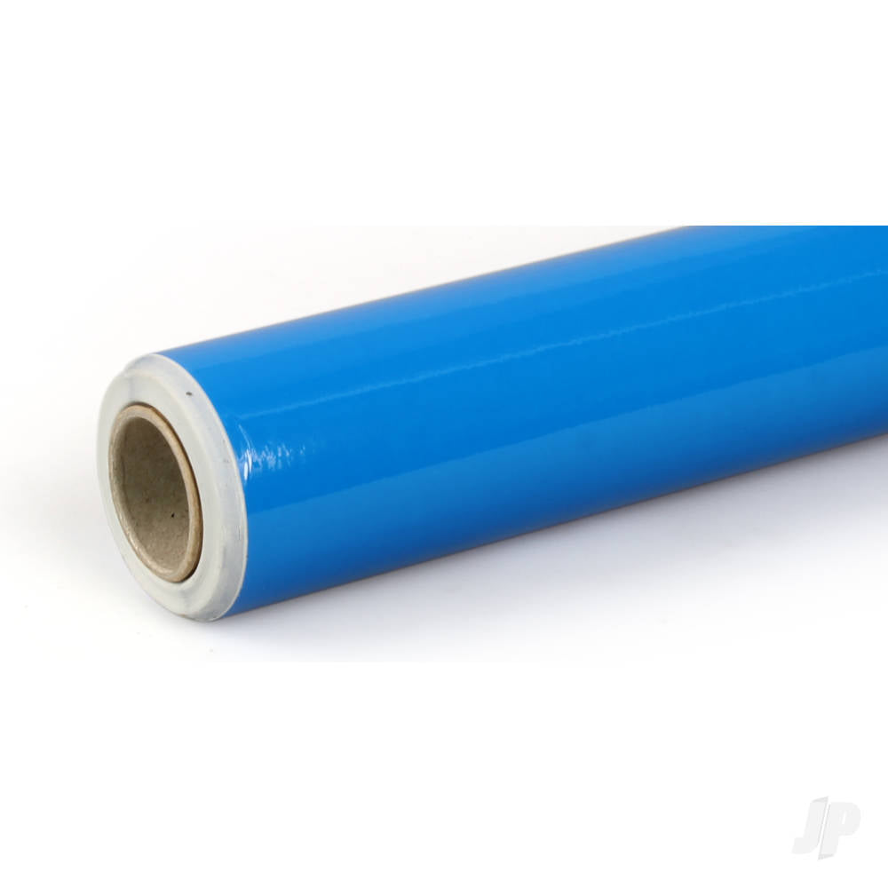 Oracover 10m ORASTICK Fluorescent Blue (60cm width) ORA25-051-010