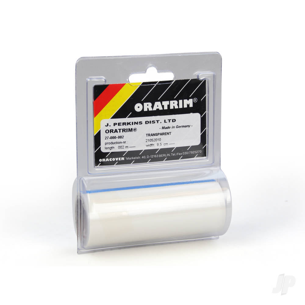 Oracover 2m ORATRIM Transparent (9.5cm width) ORA27-000-002 1