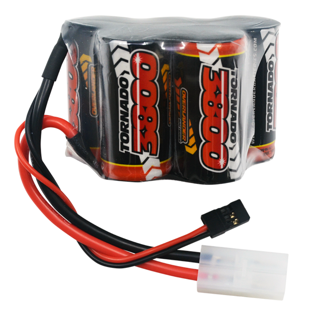 SubC 3800mAh 6V Hump Premium Sport NiMH Battery