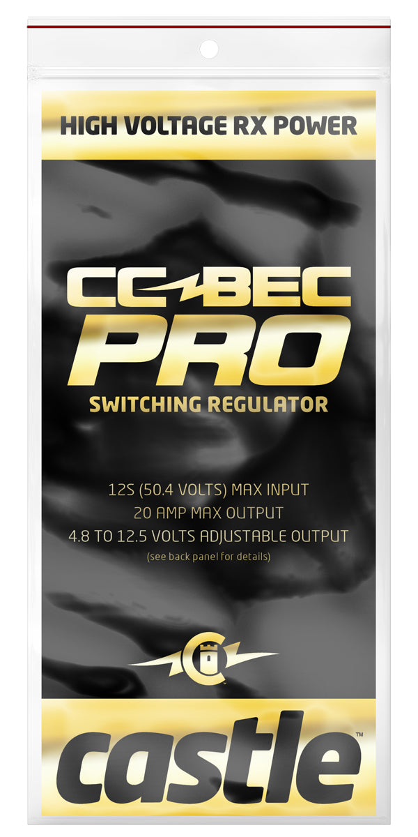 CASTLE BEC PRO - 20A Voltage Regulator, 50V Max