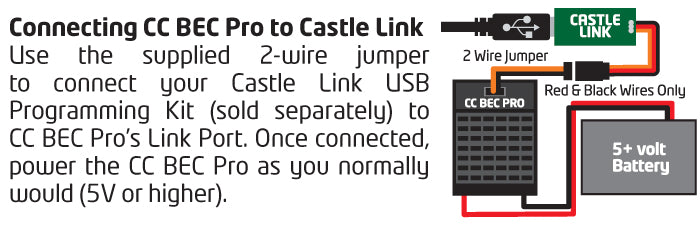 CASTLE BEC PRO - 20A Voltage Regulator, 50V Max