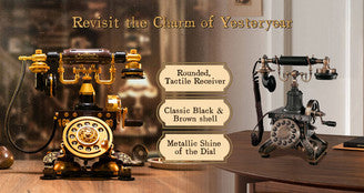 Retro Rotary Telephone - 766 pcs
