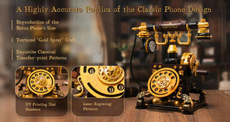 Retro Rotary Telephone - 766 pcs