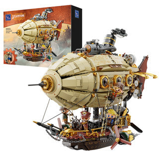 Steampunk Airship - 1949 pcs