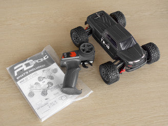TK-16 Brushed RC Truck (Black) 1:16
