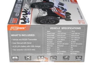 TK-16 Brushed RC Truck (Red) 1:16