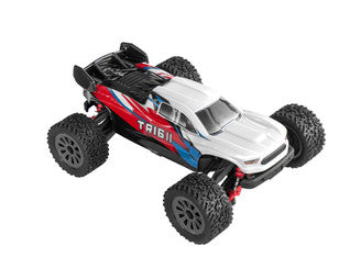 TR16II Brushed RC Truggy (Red, Blue & White) 1:16