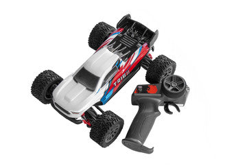 TR16II Brushed RC Truggy (Red, Blue & White) 1:16