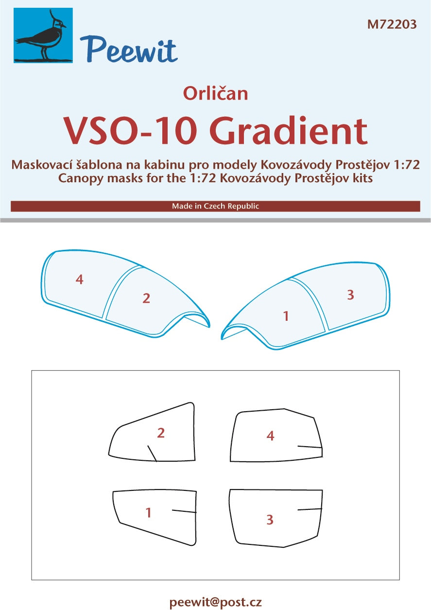 Peewit Orlican VSO-10B/VSO-10C - PEE72203