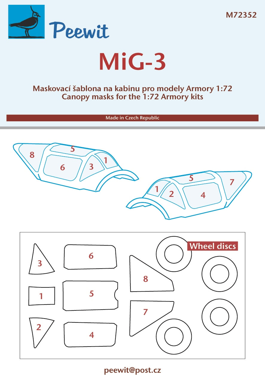 Mikoyan MiG-3 (designed to be used with Armory kits)