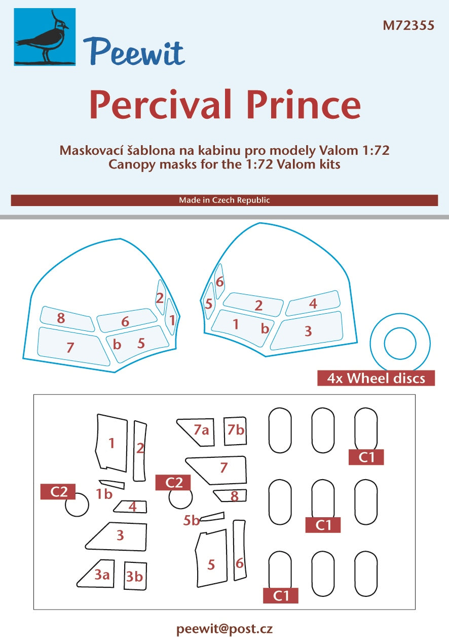 Percival P.50 Sea Prince C.1 (designed to be used with Valom kits) [Mk.3]
