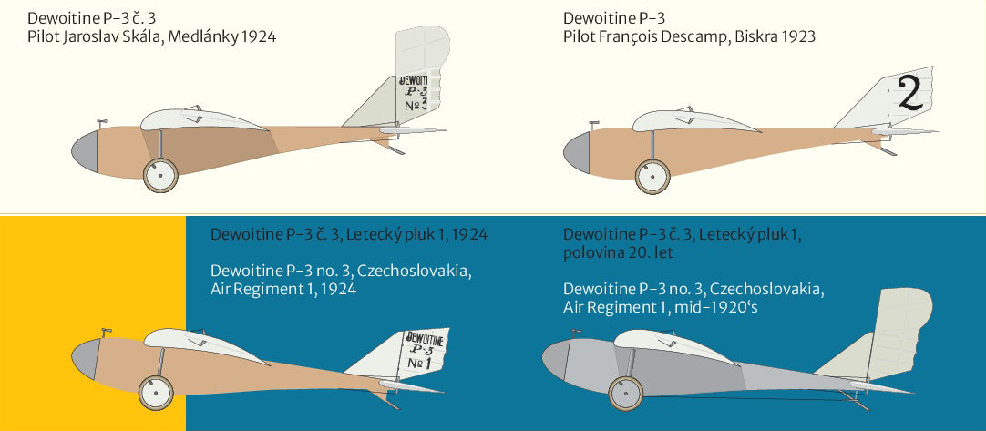 Dewoitine P-3 3D-Printed glider