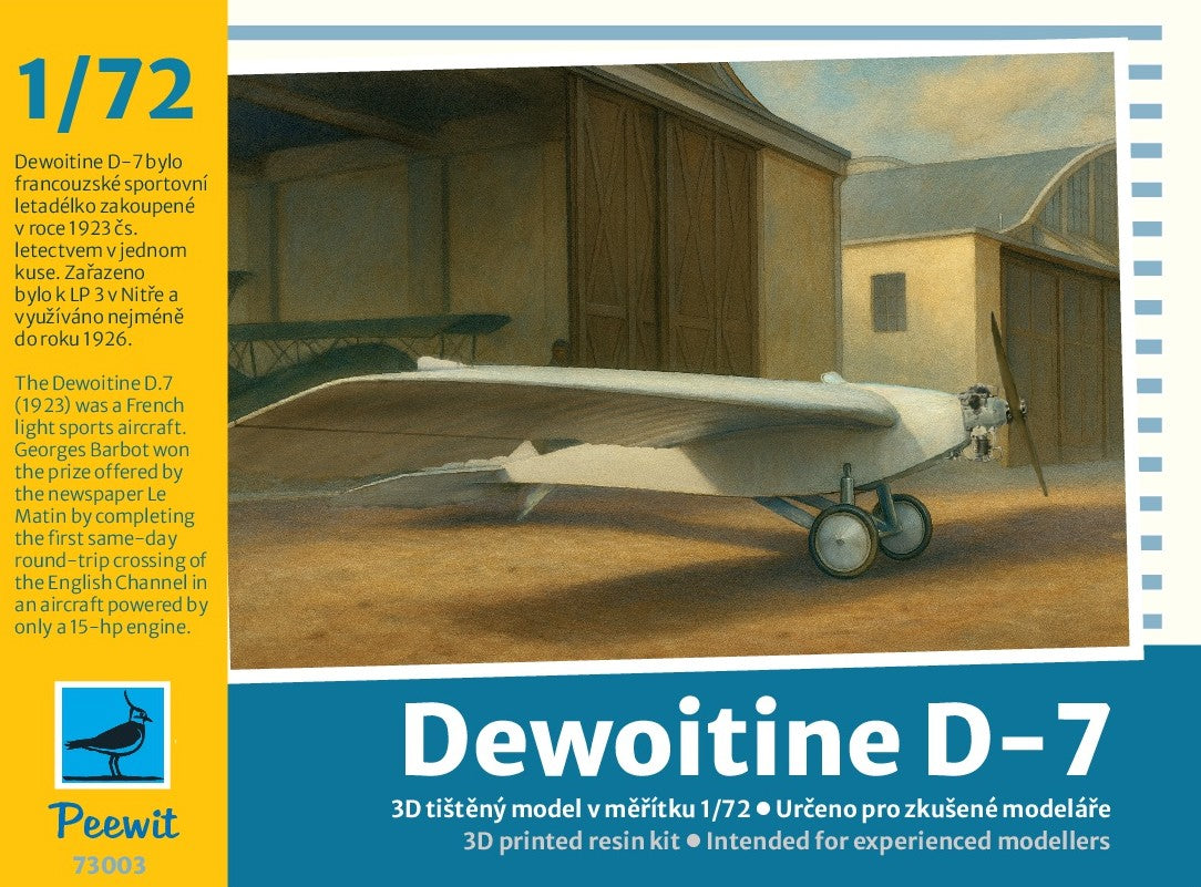 Dewoitine D-7 3D-Printed
