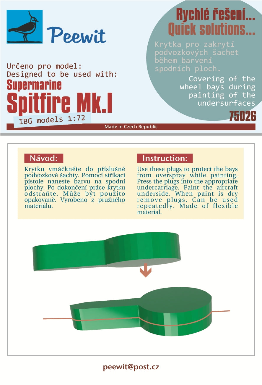 Supermarine Spitfire Mk.I (designed to be used with IBG Models kits)
